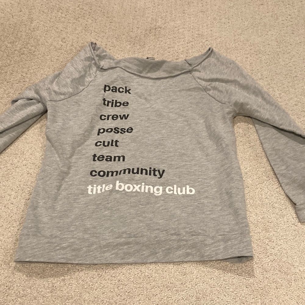 Title boxing long sleeve